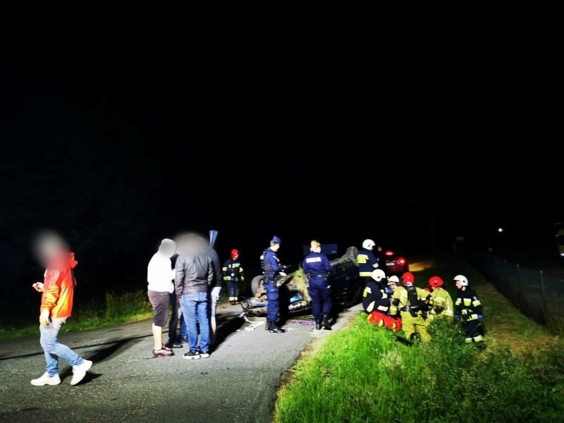Wypadek w gminie Biesiekierz