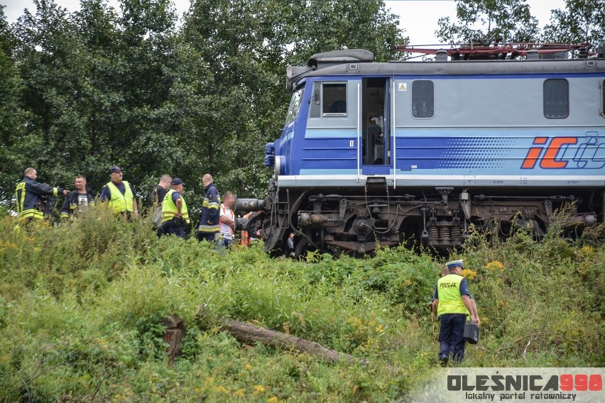 Wykoleił się pociąg relacji Wrocław - Gdynia. Ruch pociągów wstrzymany