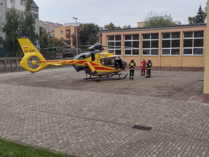 Brzeg. Poparzone dziecko. Przyleciał po nie śmigłowiec LPR.