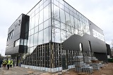Trwa budowa siedziby TVP3 Kielce przy ulicy Ściegiennego. Jaki jest stan prac? Zobacz film i zdjęcia
