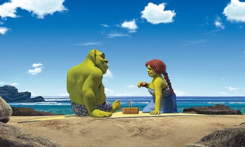 Kontynuacja świetnej komedii! Shrek i jego żona, księżniczka...