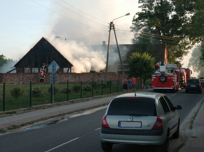 W sobotę około godziny 19:30 doszło do pożaru w budynku...