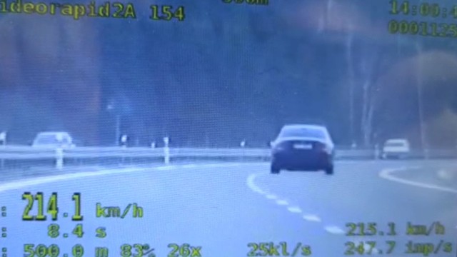 Kobieta przekroczyła prędkość o ponad 90 km/h na trasie S3!