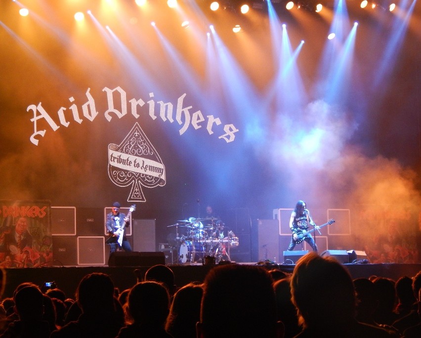 Acid Drinkers - Motörhead Tribute na festiwalu w Jarocinie.