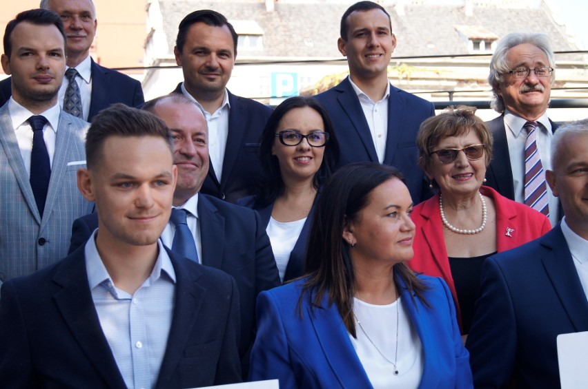 Koalicja Obywatelska prezentuje kandydatów do opolskiej rady...