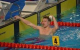 Wychowanek Orlika Przeworsk mistrzem Polski! Otylia Jędrzejczak wręczyła mu złoty medal za zwycięstwo na dystansie 50 metrów 