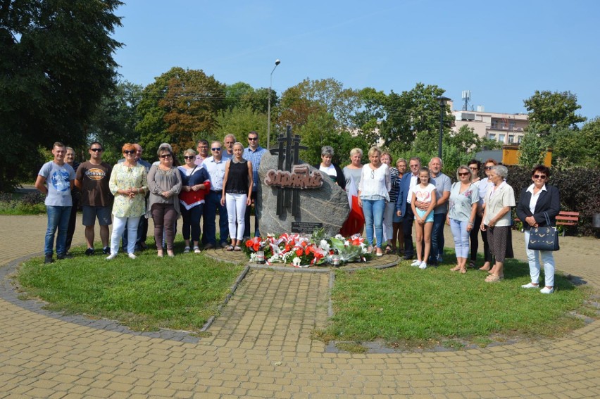 Uczestnicy czwartkowych obchodów