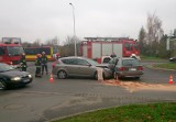 Wrocław: Wypadek na Borowskiej. Jedna osoba ranna (ZDJĘCIA)