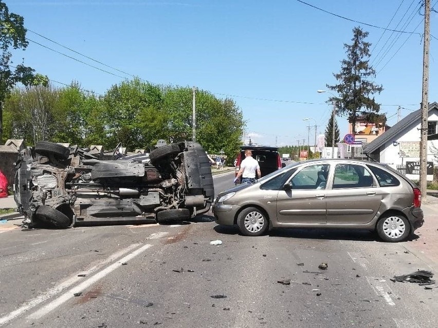 Wypadek przy ul. Lubiejewskiej, 10.05.2020