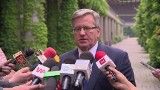 Bronisław Komorowski: Wybory w październiku (wideo)