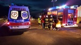 Wypadek na drodze Wrocław - Świdnica. Zderzenie trzech aut, dwie osoby ranne