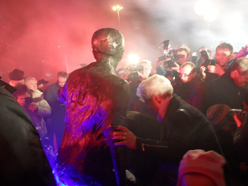 Na ul. Wolności w Chorzowie można usiąść obok Gerarda...