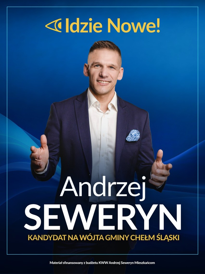Andrzej Seweryn. Niezależny kandydat na wójta gminy Chełm Śląski