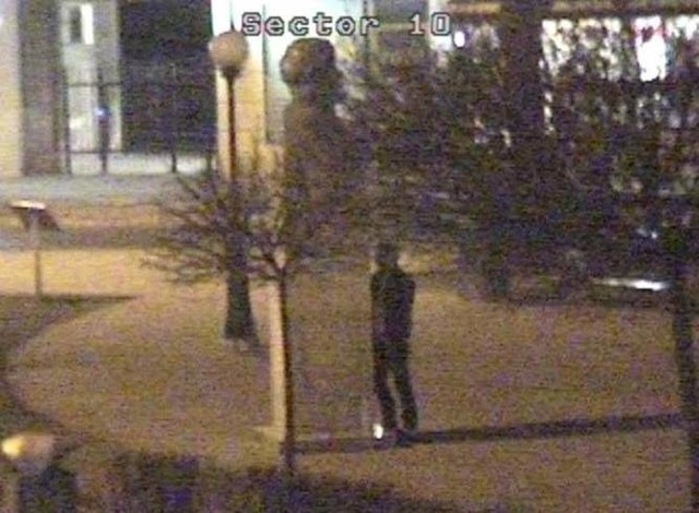 Kamery miejskiego monitoringu zarejestrowały osobę oddającą mocz na pomnik Ludwika Zamenhofa