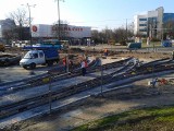 Prace na budowie linii tramwajowej na Bielany postępują [zdjęcia]