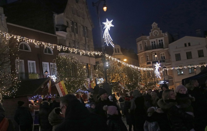 Jarmark św. Mikołaja na Rynku w Grudziądzu został otwarty....