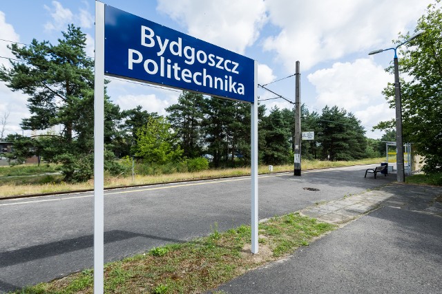 Przystanek Bydgoszcz Politechnika w pełnej krasie