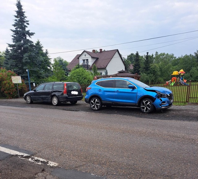 Wypadek w Kłokoczynie w gminie Czernichów