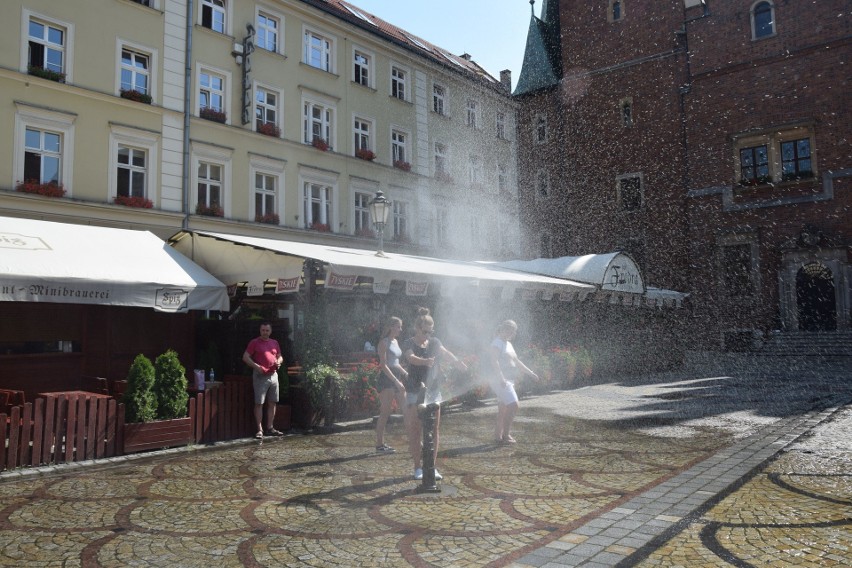 Znów upał! Tu wrocławianie szukają ochłody    