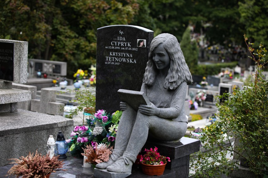 Krakowskie cmentarze. Cmentarz Podgórski - groby piękne, niezwykłe, dzieła sztuki