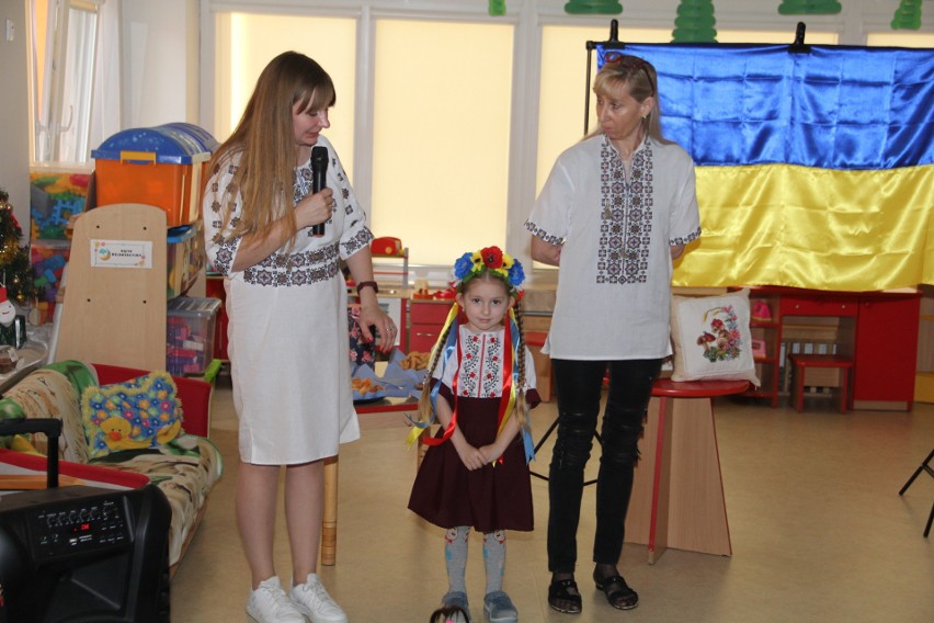 Maluchy z Przedszkola nr 3 w Brzezinach w wirtualnej podróży do Ukrainy