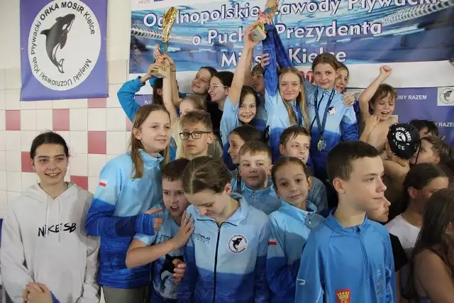 Odbyły się Ogólnopolskie Zawody Pływackie o Puchar Prezydenta Miasta Kielce. Punktację drużynową Wygrała Orka MOSiR Kielce