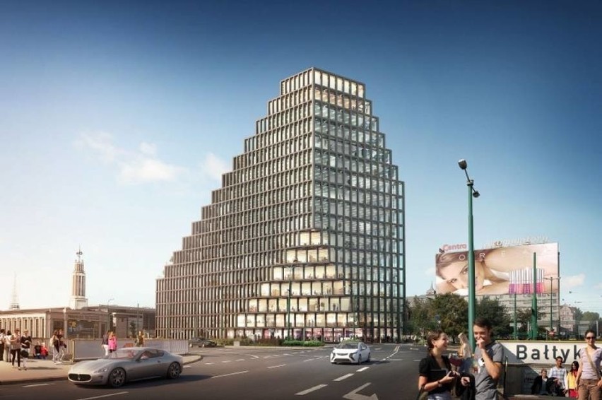 Budynek Bałtyk Poznań będzie miał 16 kondygnacji i około 65...