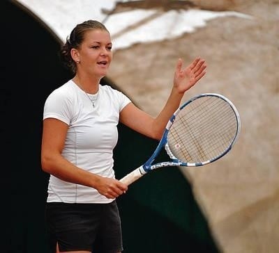 Agnieszka Radwańska awansowała na 12. miejsce w rankingu WTA Fot. Michał Klag