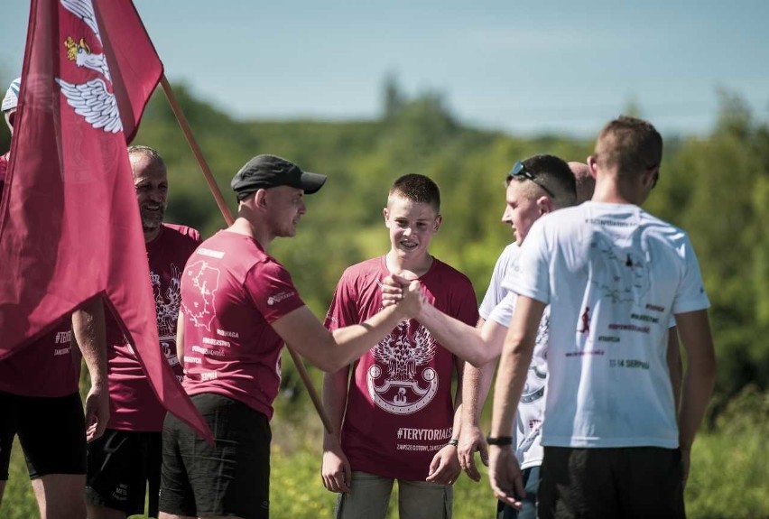 Sztafeta Niepodległości Wojsk Obrony Terytorialnej dotarła do Sandomierza