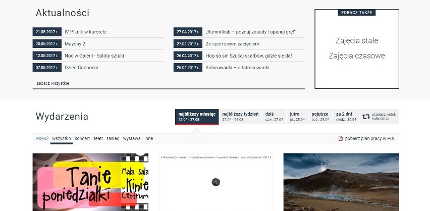 MOK Jastrzębie: Bilety do kina online, nowa strona i logo