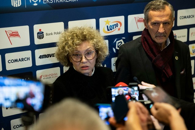 Elżbieta Filipiak i Stefan Majewski rządzą Cracovią