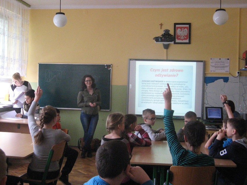  Akcja prozdrowotna w szkole podstawowej w Kurozwękach