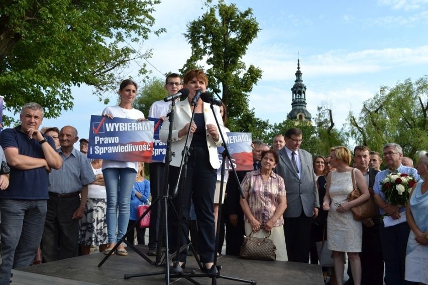 Beata Szydło z PiS odwiedziła Kłobuck