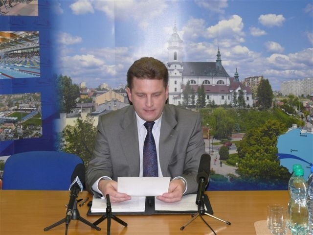 Jarosław Wilczyński, prezydent Ostrowca.