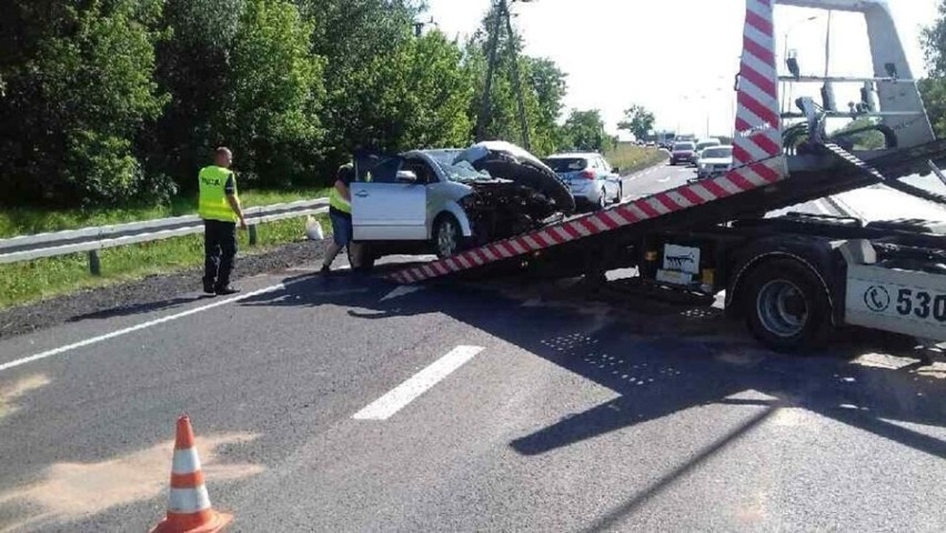 Do wypadku doszło w niedzielę, 9 czerwca na drodze krajowej...