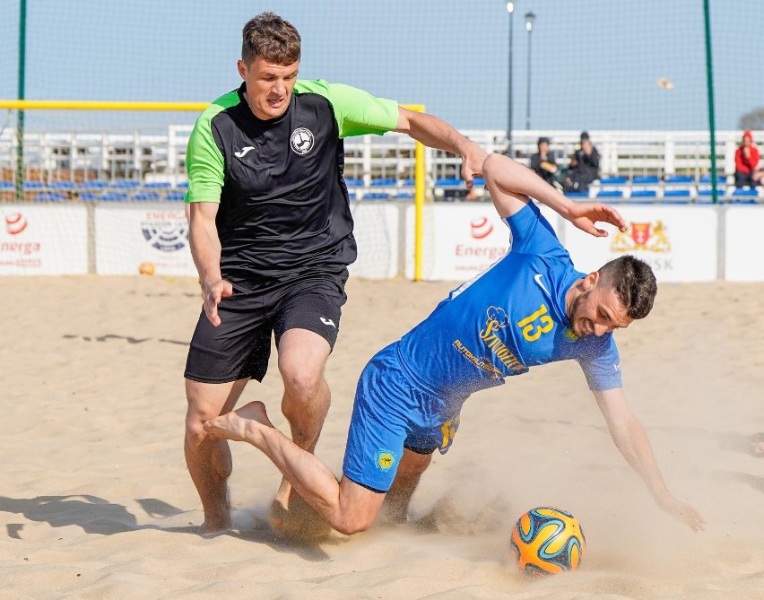 Decydujące mecze w ramach mistrzostw Polski w beach soccerze...
