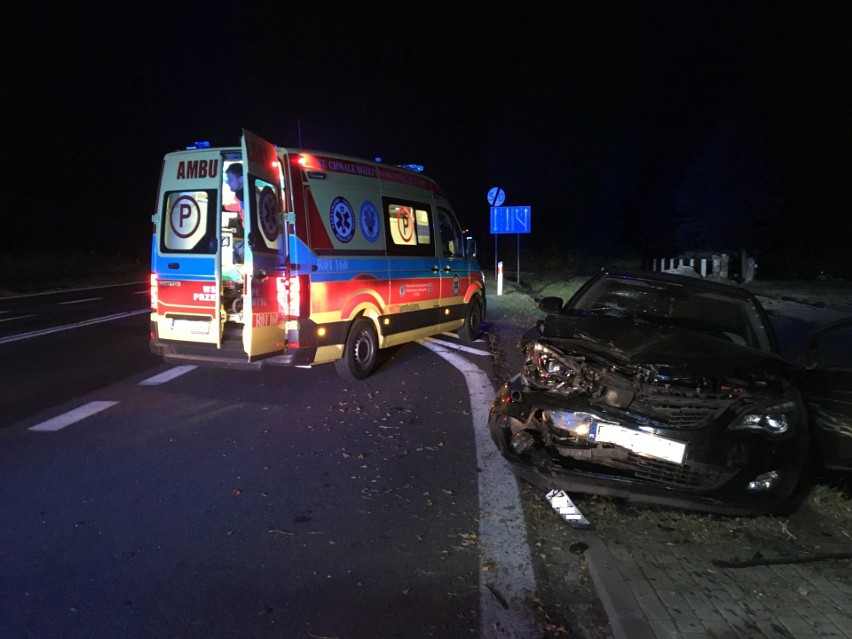 Wypadek w miejscowości Gwizdaj. Kierowca opla był pijany [ZDJĘCIA]