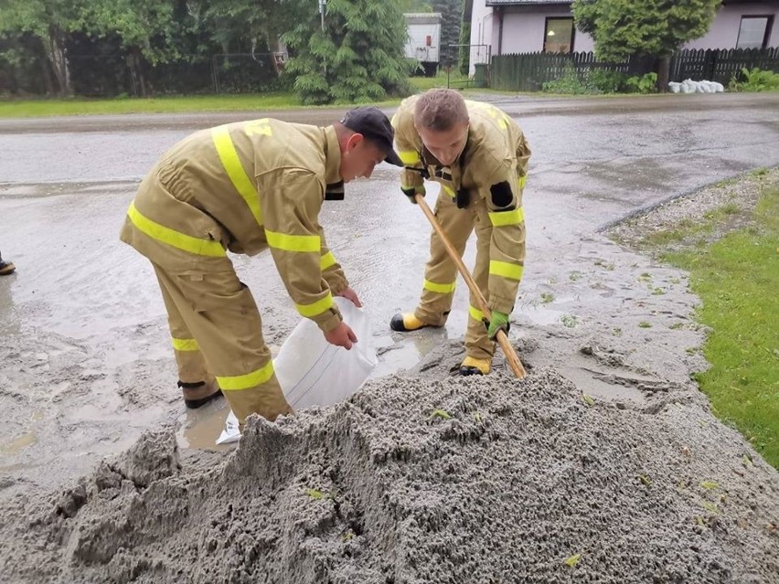 Gmina Gdów. Wody było więcej niż podczas powodzi w 2010 roku. Szkody są bardzo duże