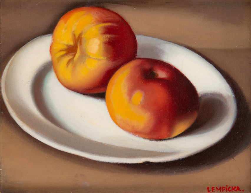 Tamara Łempicka (1895–1980), Martwa natura z jabłkami, około...