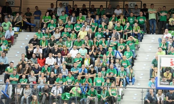Jak kibice przeżywali sukces koszykarzy Stelmetu Zielona Góra (zdjęcia, wideo)