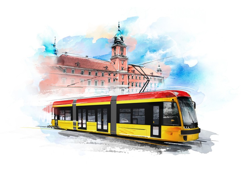 Już 500 tramwajów Pesy w polskich miastach. Zobacz je w wersji graficznej [zdjęcia]