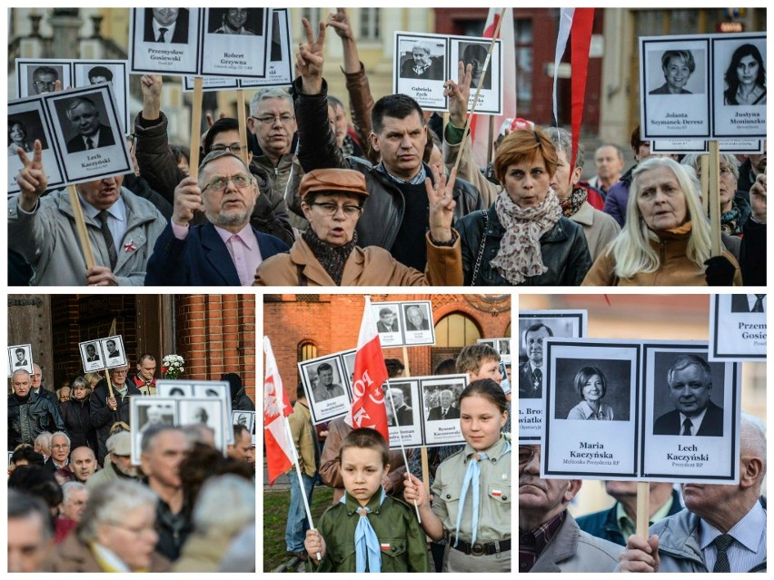 Marsz Portretów w rocznicę tragedii smoleńskiej [zdjęcia]