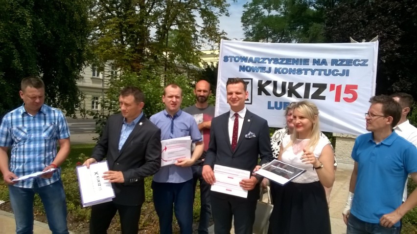 Konferencja prasowa Kukiz'15 w Lublinie