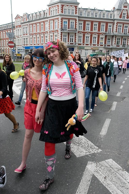 Juwelanlia 2012. Parada studentów w Słupsku