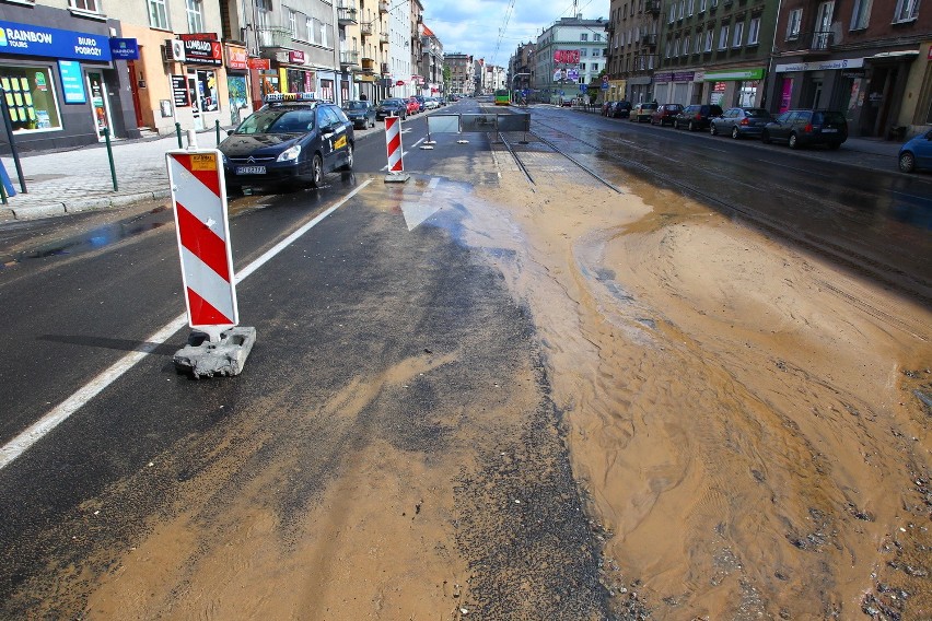 Awaria wodociągowa na ul. Głogowskiej