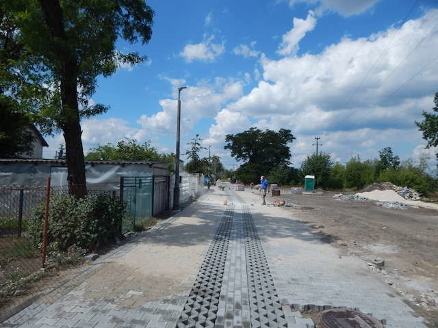Kończy się remont ulicy Pancernych w Toruniu. 