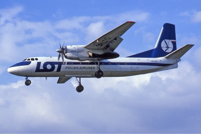 AN-24, ten model samolotu rozbił się 2 kwietnia 1969