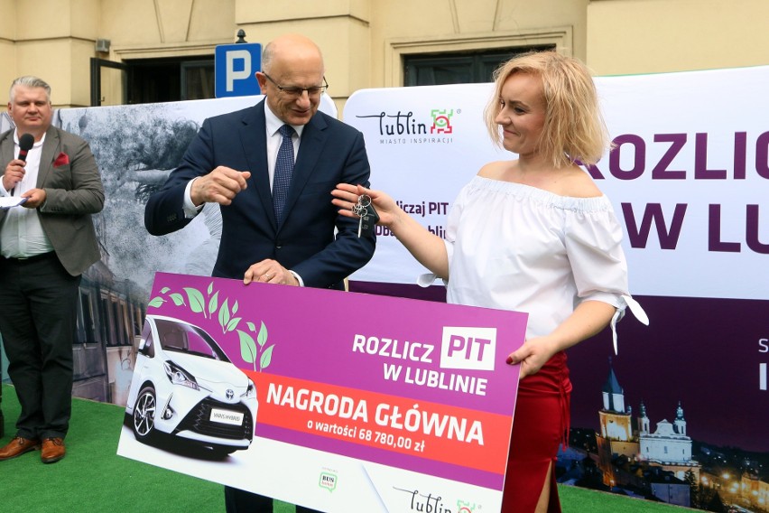 Samochód za podatek. Zobacz, kto zgarnął nagrody w akcji „Rozlicz PIT w Lublinie”
