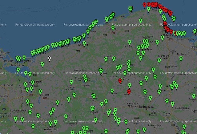 Sinice w Bałtyku. Gdzie można się kąpać nad morzem? Aktualna mapa online z otwartymi i zamkniętymi kapieliskami