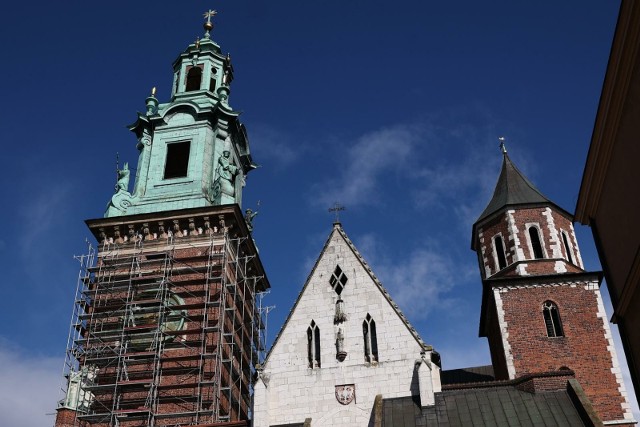 Ze wsparciem SKOZK remont przechodzi m.in. Wieża Zegarowa katedry na Wawelu